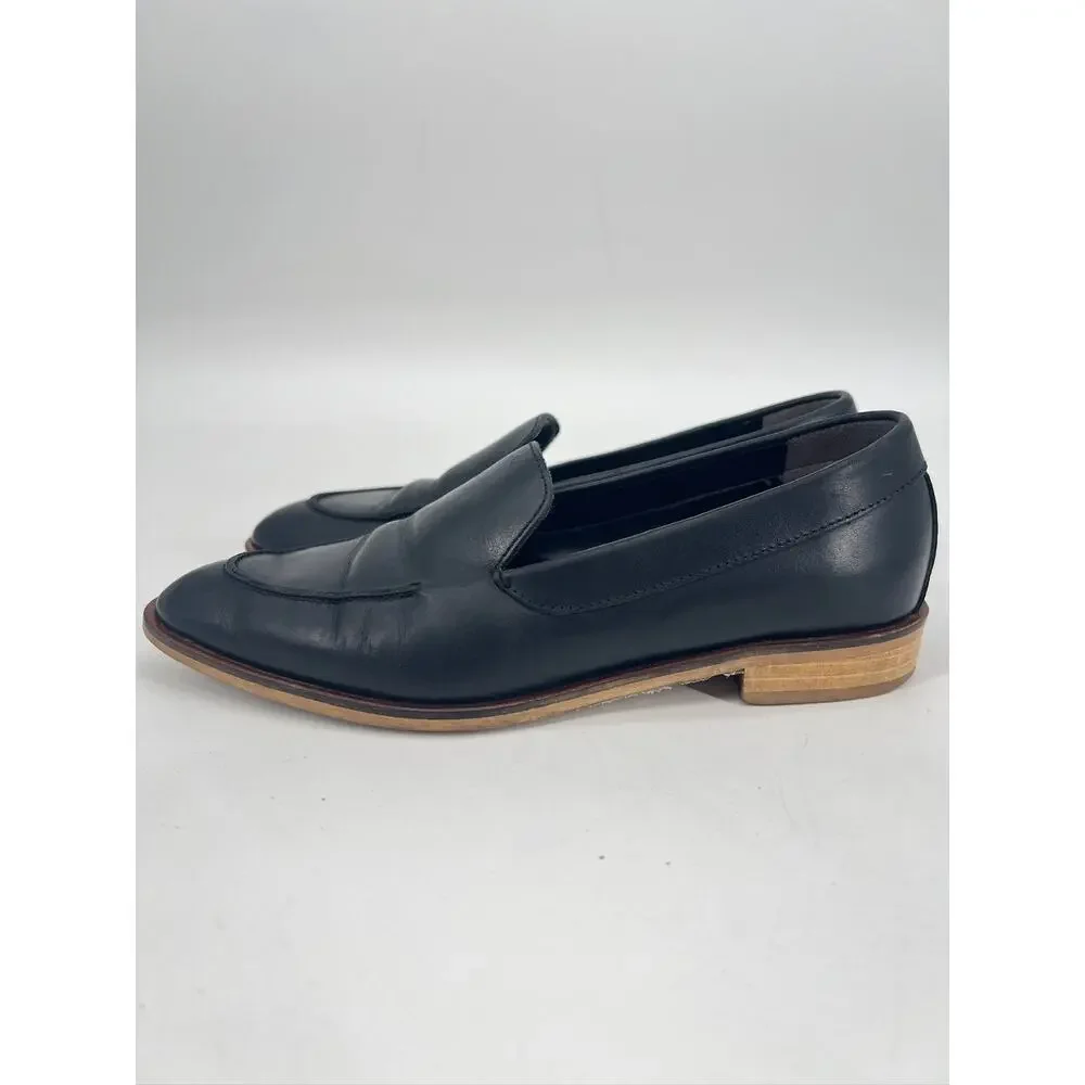 Everlane Modern Loafer‎ Leather Black Women's Sz. 6.5 Classic Contemporary